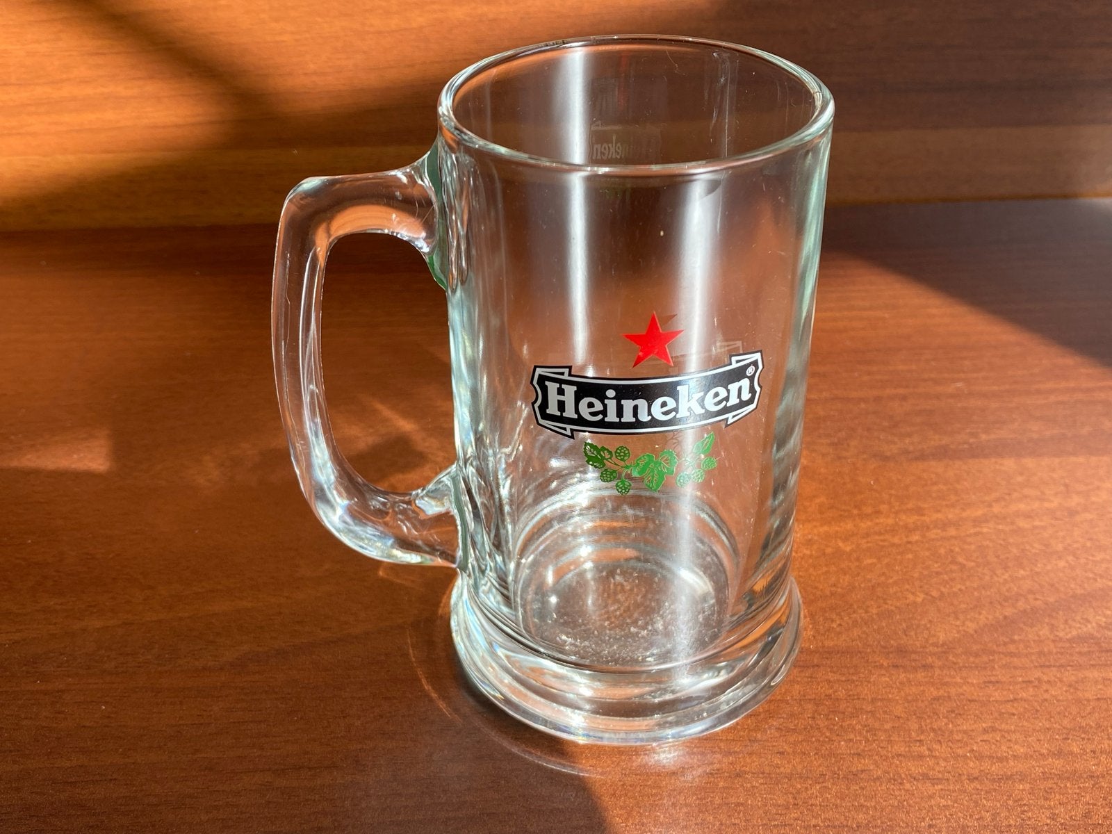 Heineken Bierpul - Klassiek Glazen Ontwerp, Ophalen of Verzenden, Zo goed als nieuw, Pul(len), Heineken