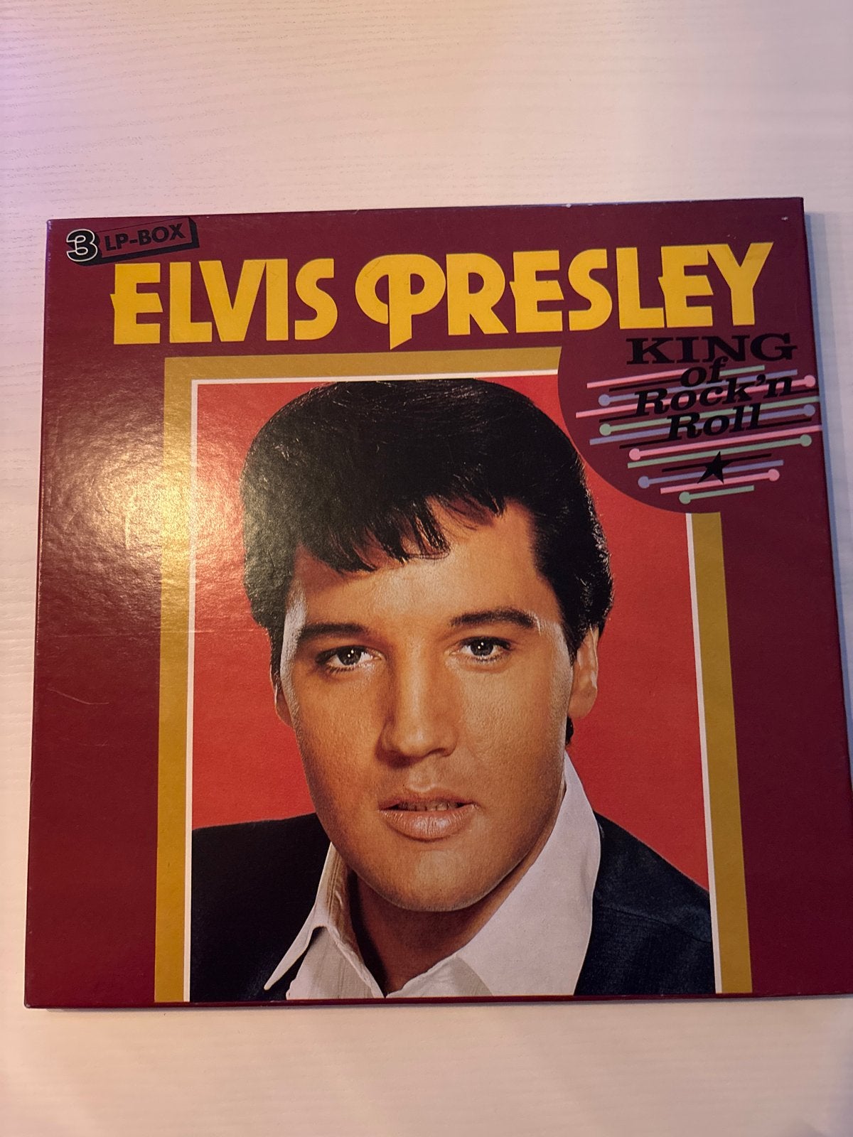 Elvis Presley - King of Rock 'n' Roll 3 LP Boxset, Ophalen of Verzenden, Zo goed als nieuw, Cd of Plaat
