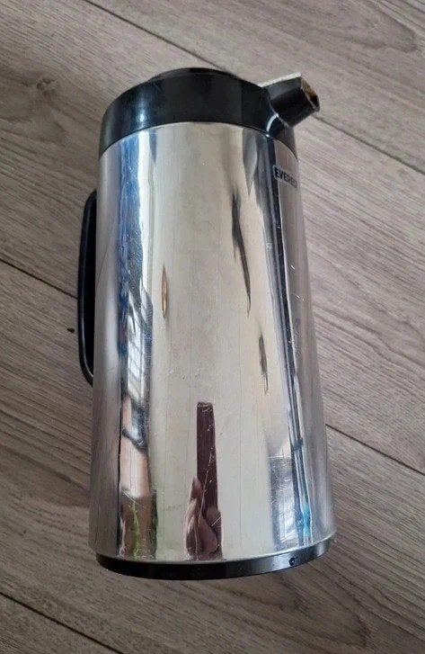 Everest thermoskan 1 liter RVS vintage Japan, Ophalen of Verzenden, Overige merken