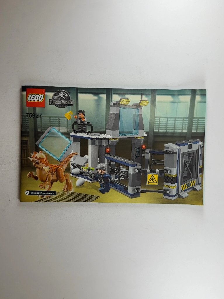 LEGO Jurassic World 75927 (Instructions) Stygimoloch, Gebruikt, Jurassic World, Lego, Overige typen
