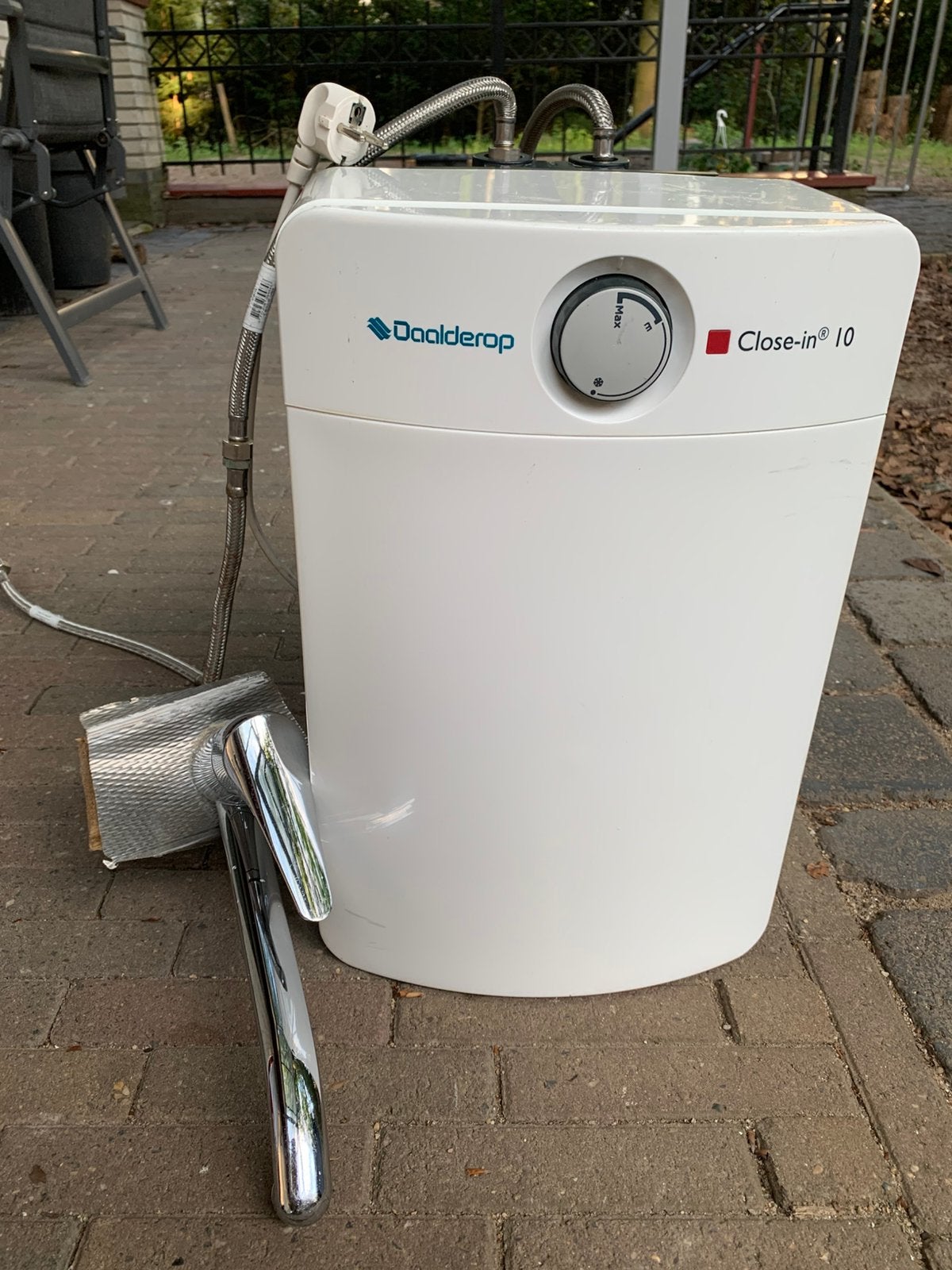 Itho Daalderop Close-in keukenboiler met toebehoren en kraan, Doe-het-zelf en Verbouw, Geisers en Boilers, Ophalen, Gebruikt, Boiler