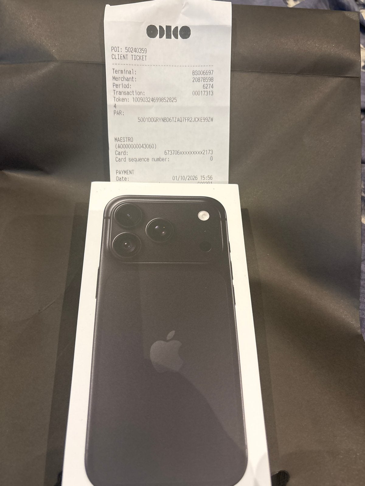 iPhone 18 Pro Zwart 256GB - Nieuw in doos, Telecommunicatie, 256 GB, Zwart, Nieuw, Ophalen of Verzenden