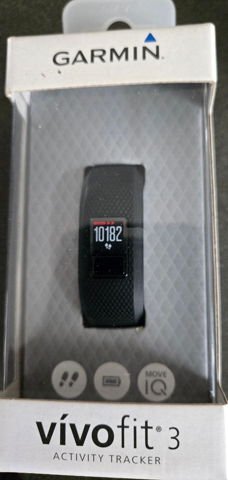 Garmin Vivofit 3 Activity Tracker - Nieuw in doos, Zwart, Garmin, Nieuw, Ophalen of Verzenden