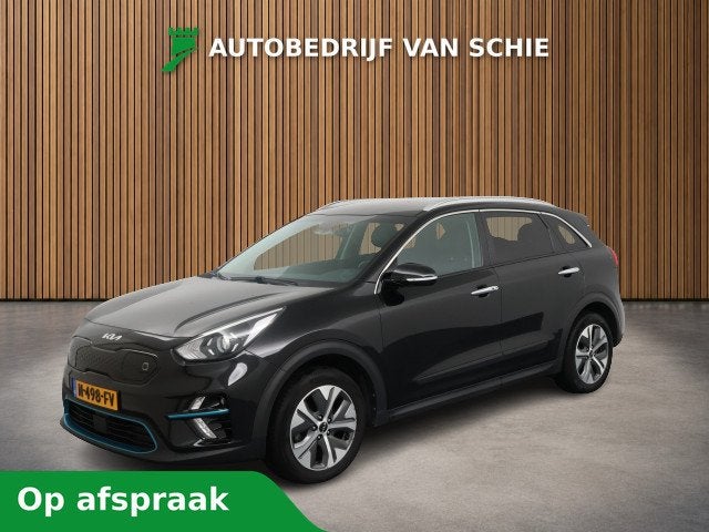 Kia e-Niro Edition 64 kWh 1e-Eig. & Dealer-Onderh BOVAG-Gara, Gebruikt, Zwart, 1712 kg, Leder en Stof
