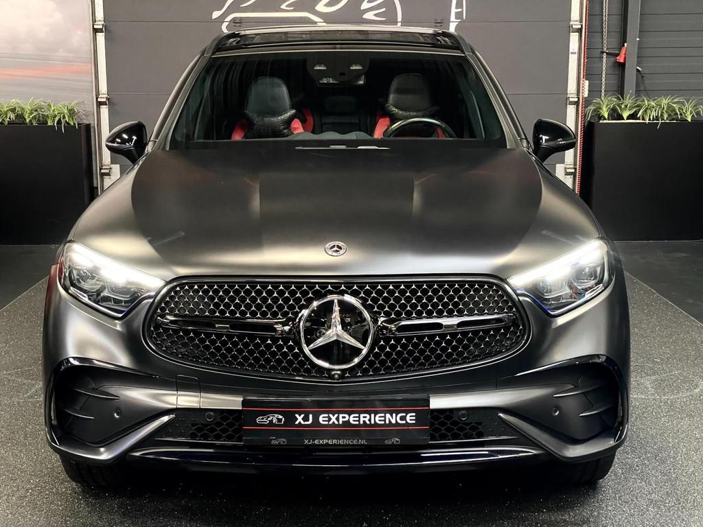 Mercedes-Benz GLC-klasse 300de 4MATIC AMG Line PANODAK HUD, Gebruikt, Zwart, 4 cilinders, Leder
