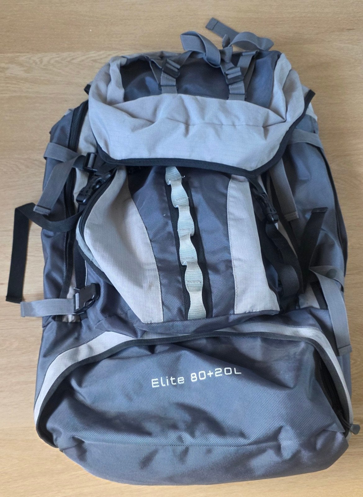 Gelert Elite 80+20L rugzak - Ideaal voor reizen/trekking, Caravans en Kamperen, Ophalen, Gebruikt