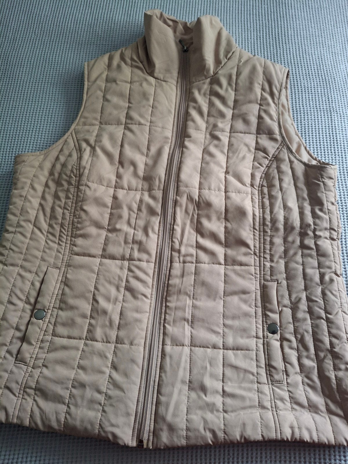 MS bodywarmer. creme. maat L, Kleding | Dames, Bodywarmers, Ophalen of Verzenden, Zo goed als nieuw, Maat 38/40 (M), Beige