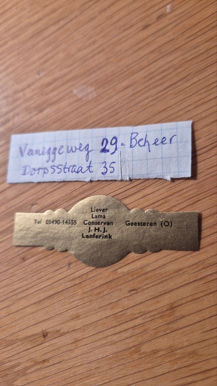Sigarenbanden Geesteren, Ophalen, Zo goed als nieuw, Sigarenbandjes