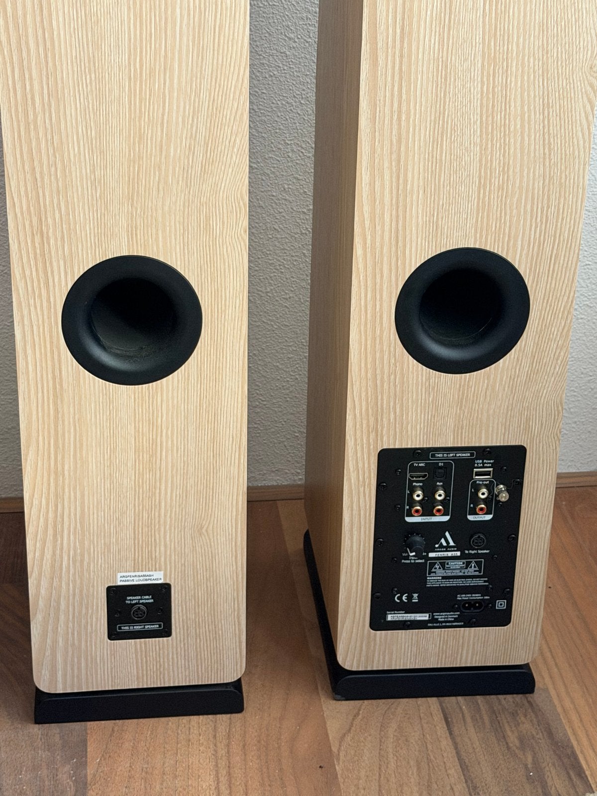 ARGON AUDIO FENRIS A5 Speakers - bluetooth, Vloerstaande luidspreker, Zo goed als nieuw, 60 tot 120 watt, Geschikt voor surround/home cinema