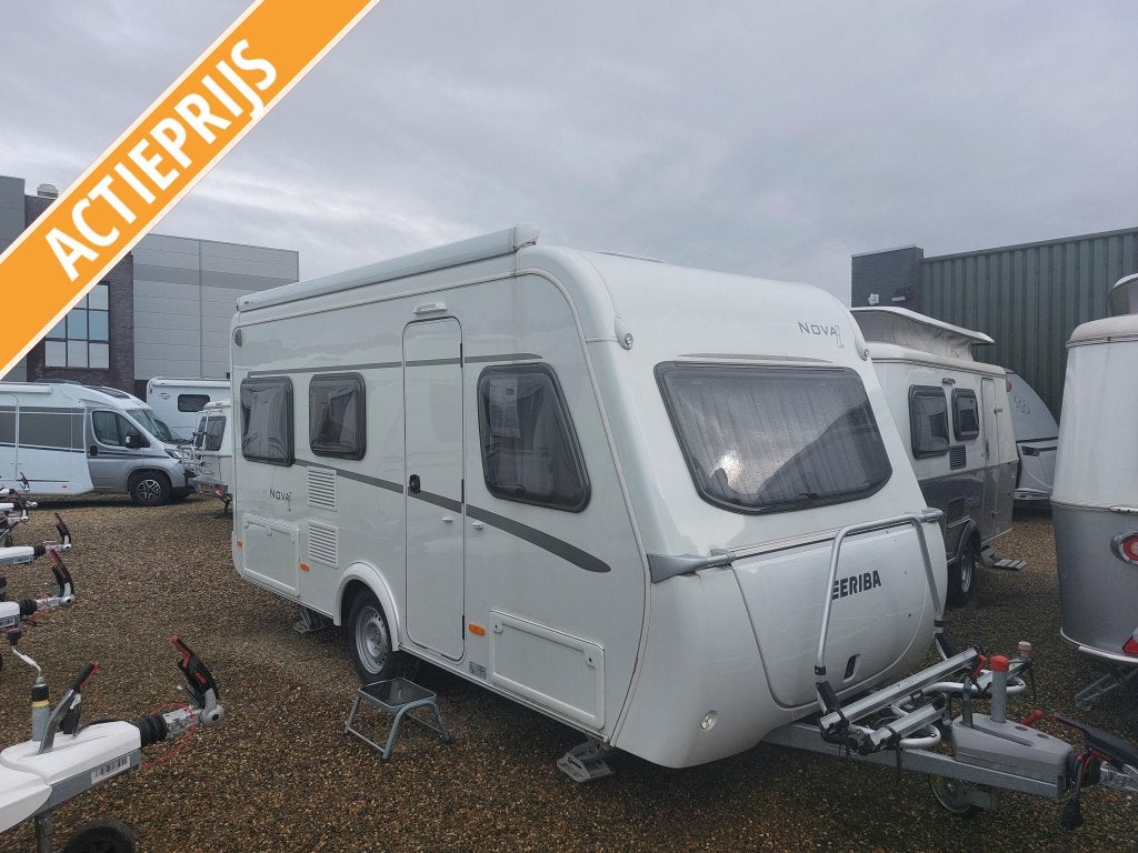 Eriba Nova Light 425, Caravans en Kamperen, Caravans, Bedrijf, tot en met 4, 1000 - 1250 kg, Standaardzit, Eriba, Dwarsbed, Overige typen