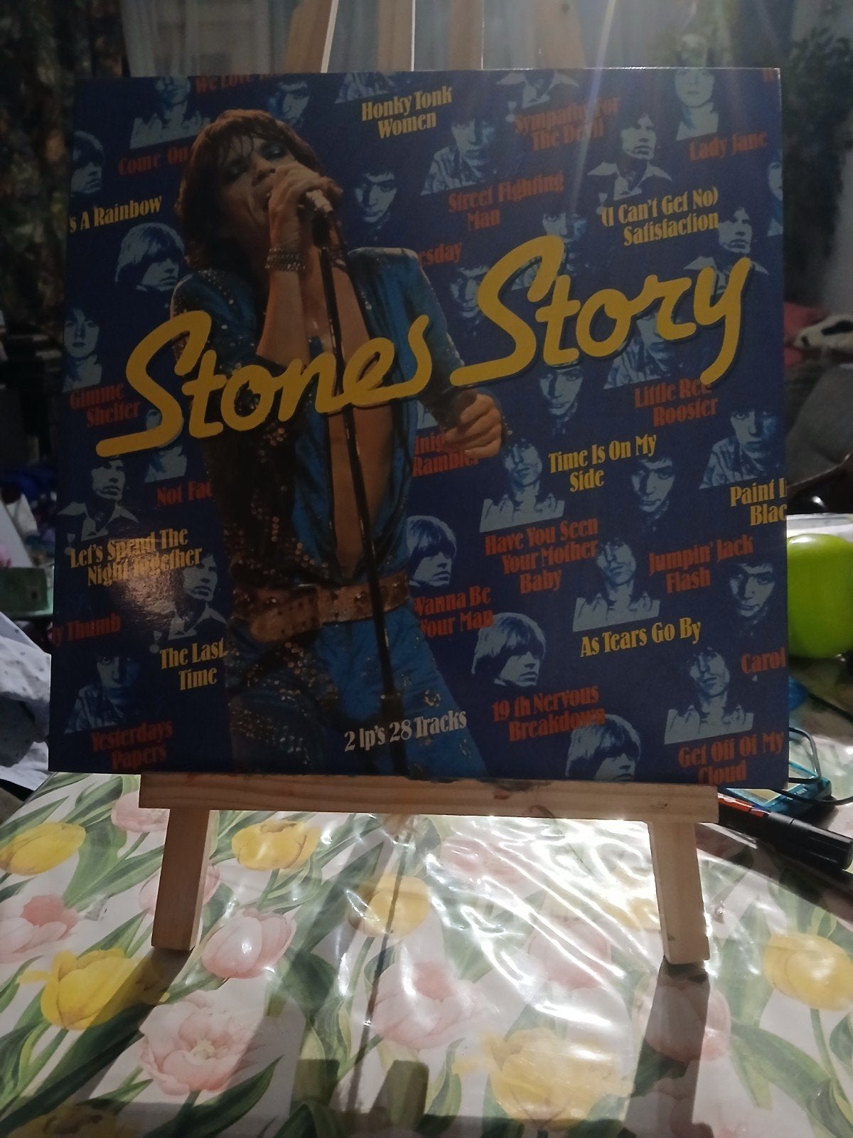The Rolling Stones - Stones Story (2 LP's, 28 tracks), Cd's en Dvd's, Gebruikt, Ophalen of Verzenden, Dubbel-LP, Classic Rock