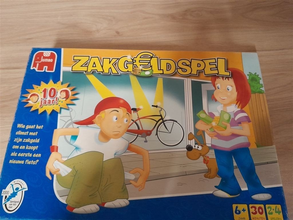 zakgeldspel jumbo [s1146], Hobby en Vrije tijd, Gezelschapsspellen | Bordspellen, Verzenden, Zo goed als nieuw