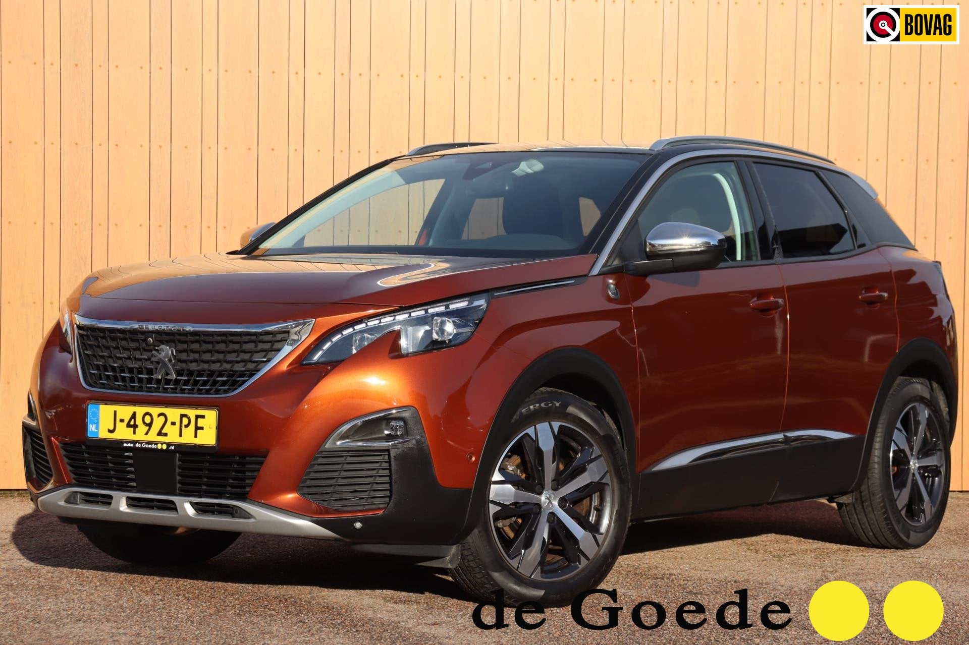 Peugeot 3008 1.2 PureTech Crossway orgNL camera's el.klep, Auto's, Voorwielaandrijving, 12 maanden, Gebruikt, 1199 cc