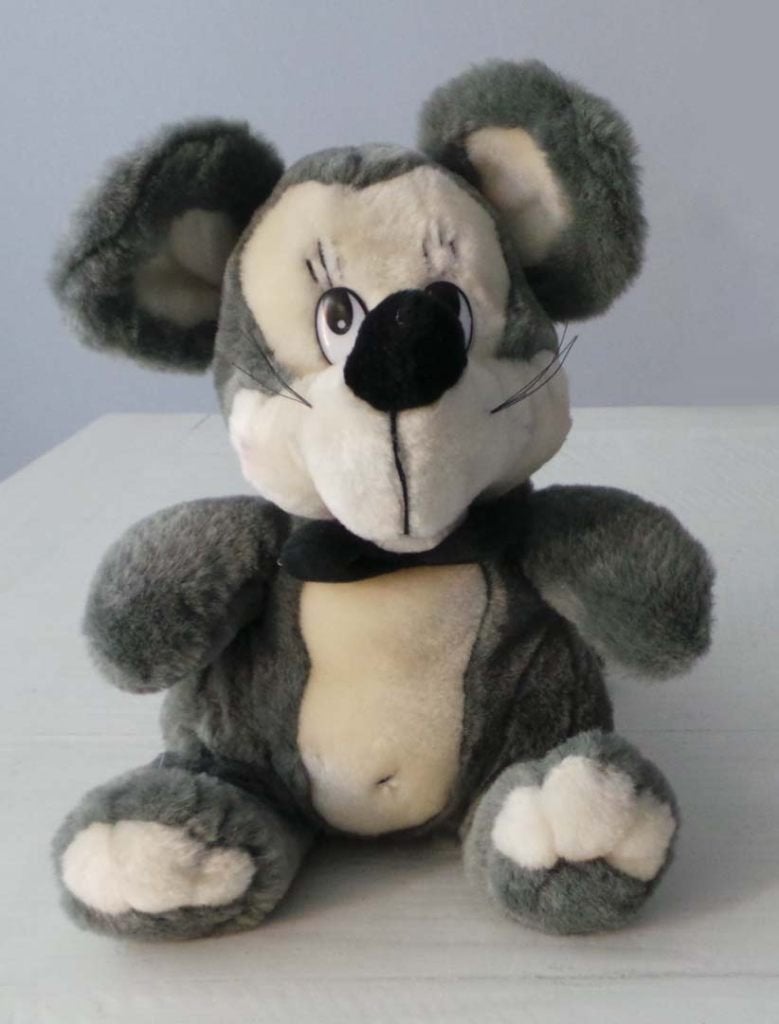 Knuffel MUIS, Ophalen of Verzenden, Zo goed als nieuw, Muis, Wasbaar