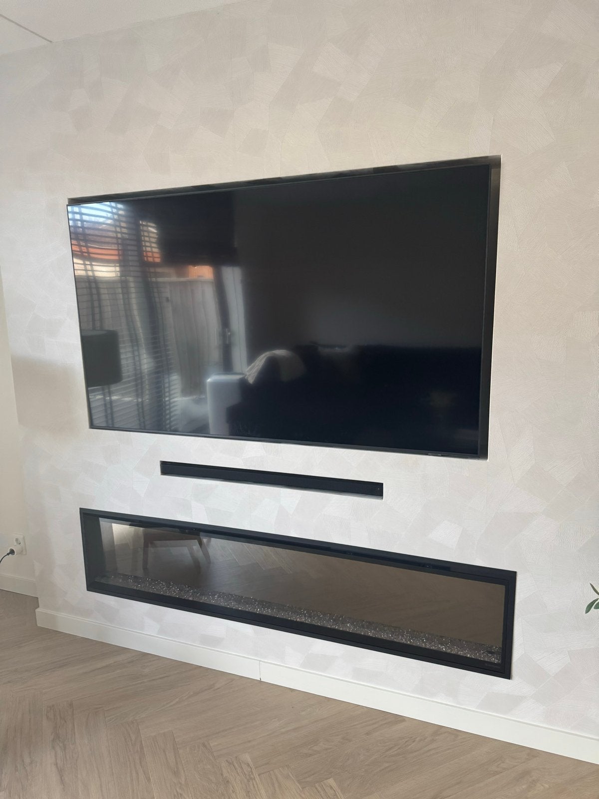 Samsung QLED 75Q74A TV met HW-Q700A/XN Soundbar, Ophalen, QLED, Zo goed als nieuw, Samsung