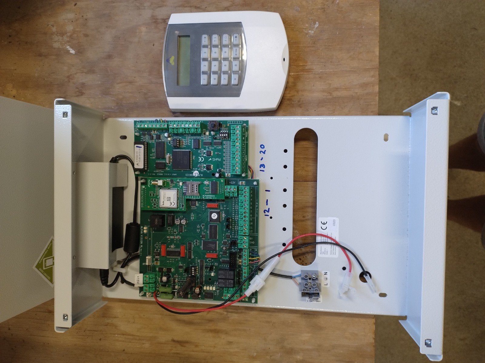 Alphatronics alphavision ML alarm systeem, Doe-het-zelf en Verbouw, Alarmsystemen, Ophalen of Verzenden, Compleet systeem, Overige soorten