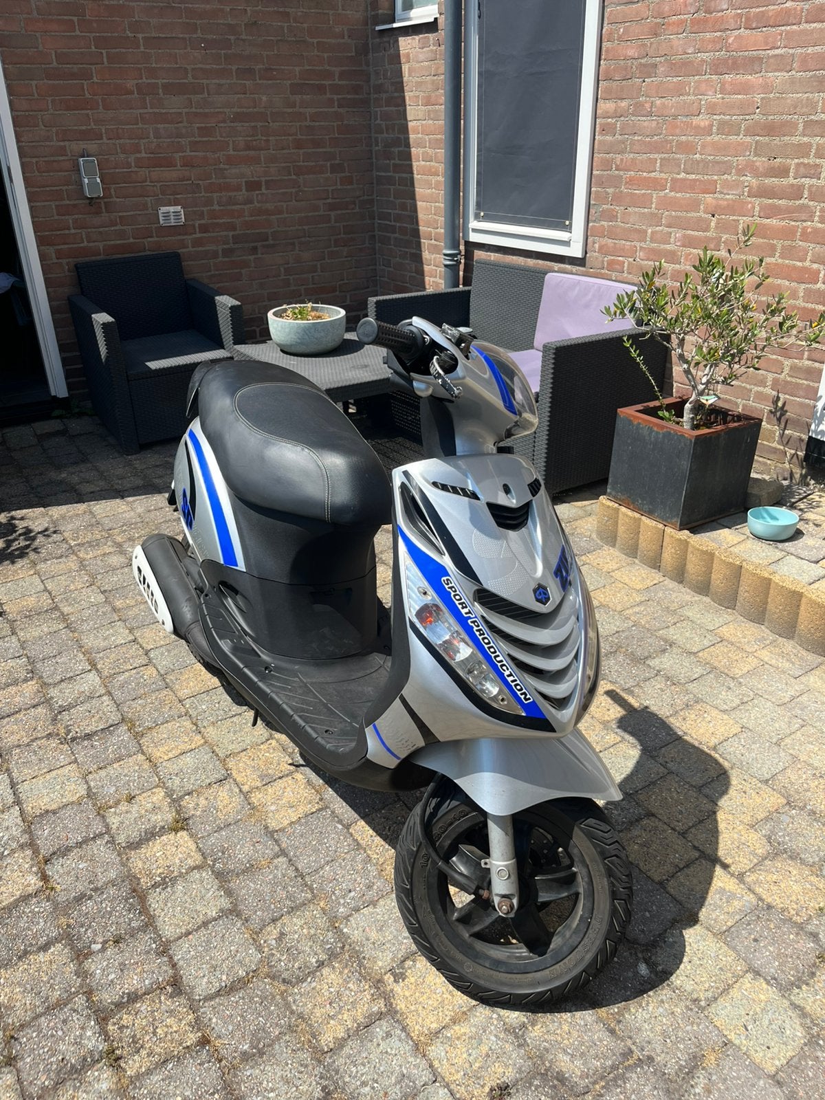Piaggio zip 172cc Brom, Ophalen, Tweetakt, Zip, Zo goed als nieuw