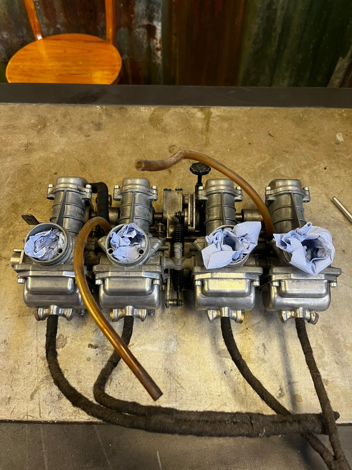 Carburateur pakket Kawasaki Z650 1977, Motoren, Ophalen of Verzenden, Gereviseerd