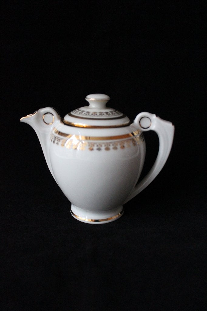 Antiek Limoges porseleinen melk potje, Ophalen of Verzenden