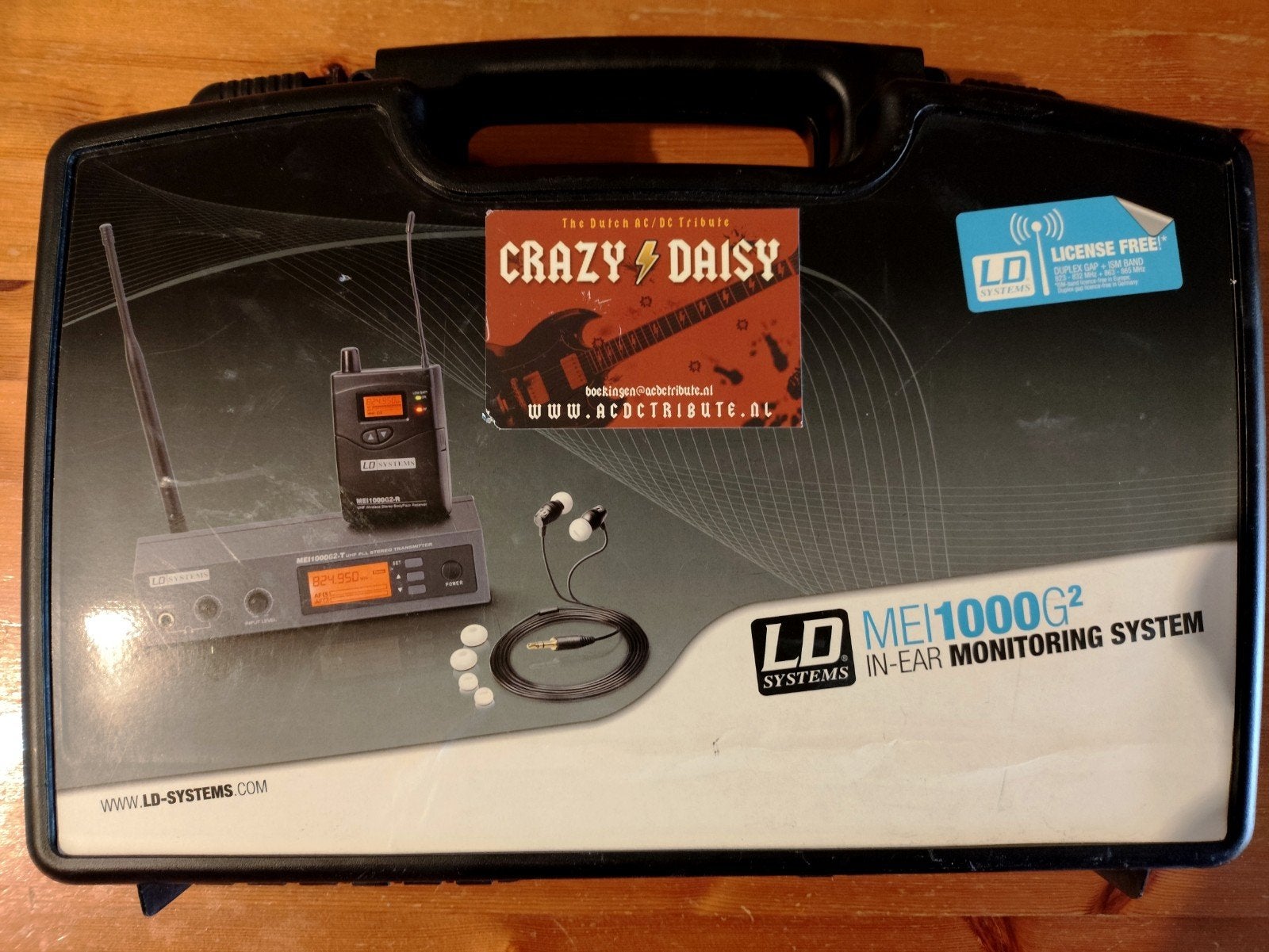 LD Systems Mei 1000 G2T UHF In-Ear Systeem (zonder oortjes), Muziek en Instrumenten, Microfoons, Ophalen of Verzenden, Zo goed als nieuw