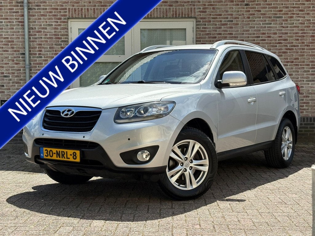 Hyundai Santa Fe 2.4i CVVT Dynamic Clima Navi T.haak NAP, Voorwielaandrijving, Euro 5, Gebruikt, 4 cilinders