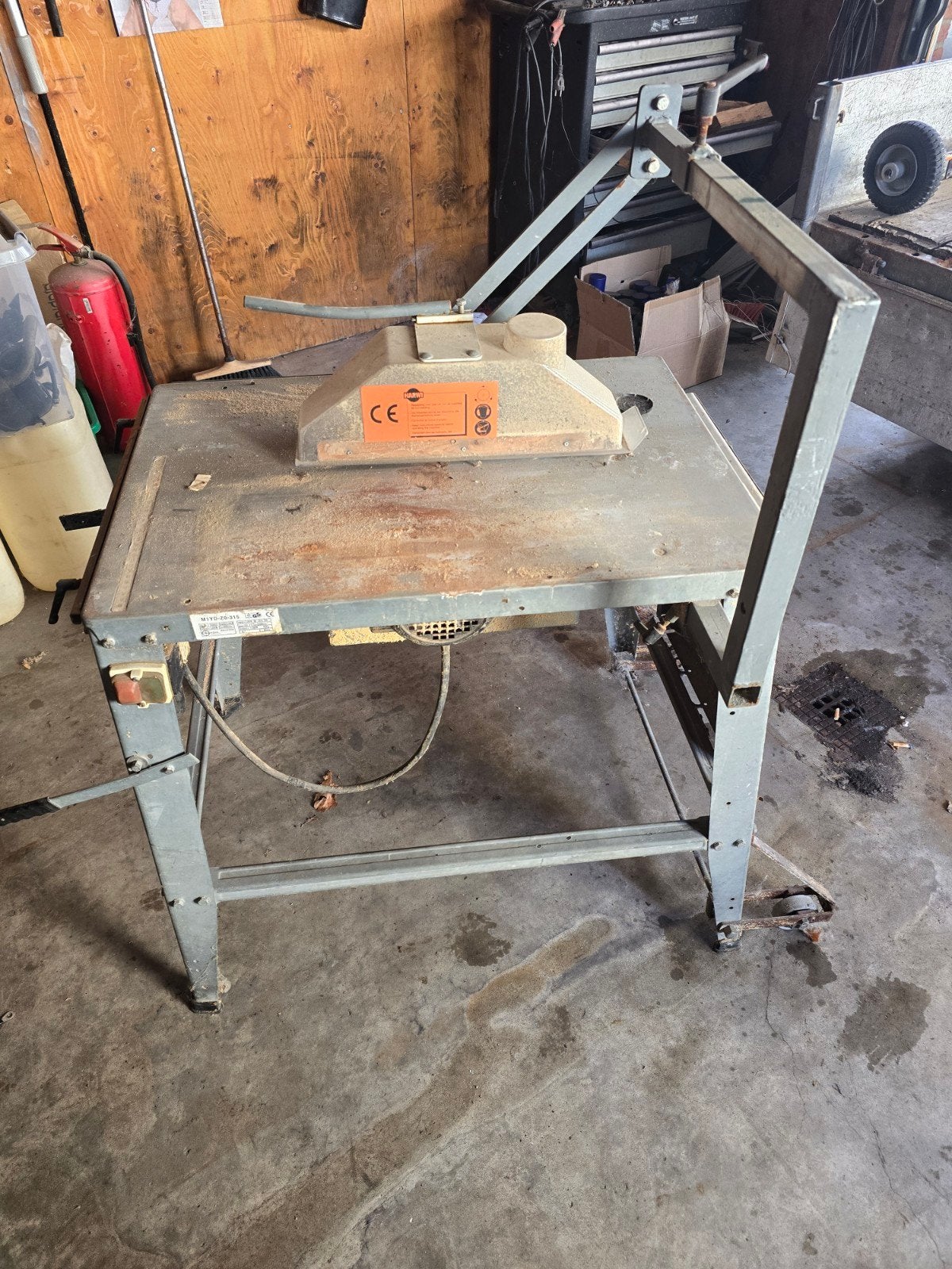 harwi zaagtafel, Ophalen, Gebruikt, 1200 watt of meer, 70 mm of meer
