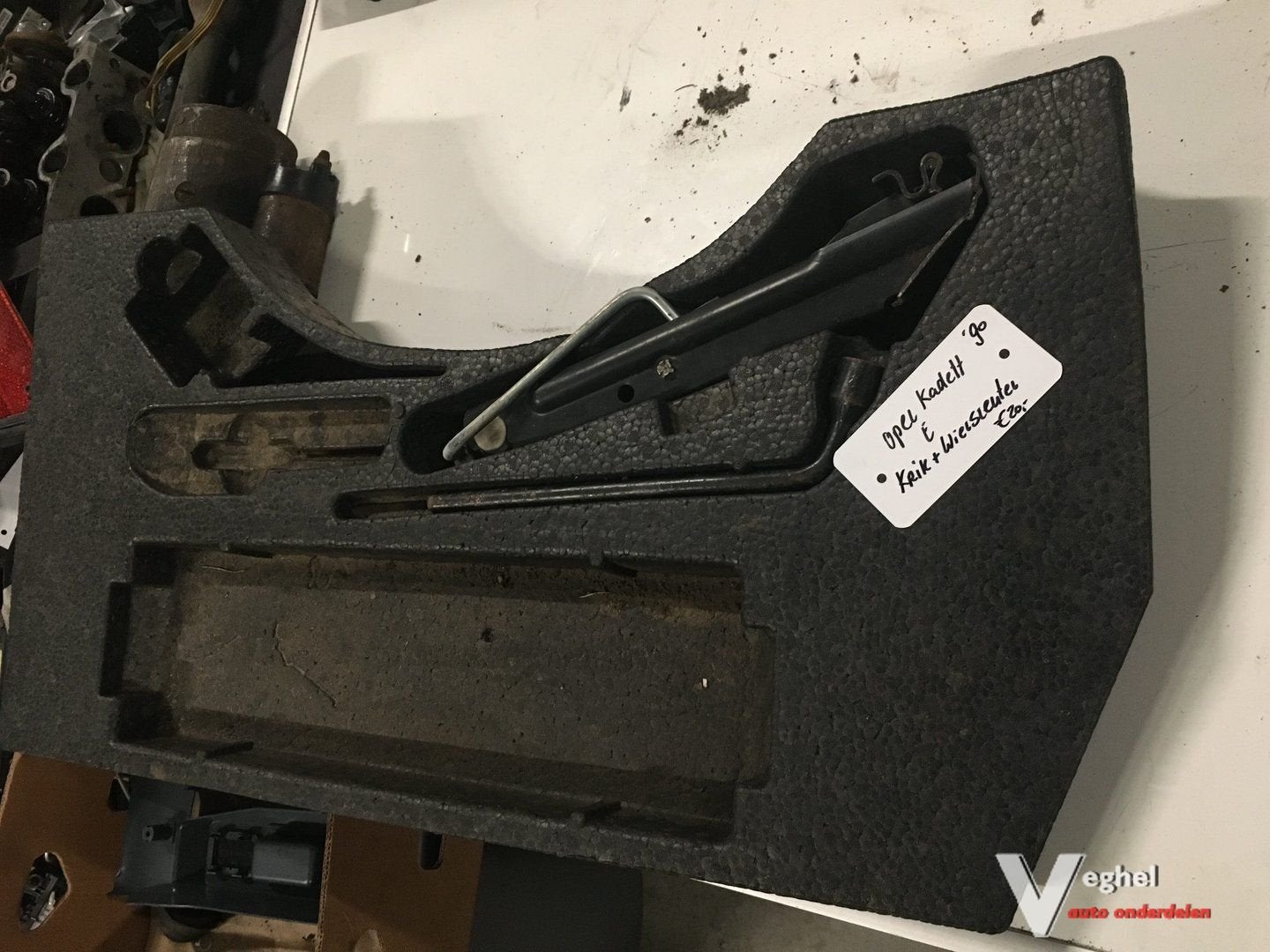 Opel Kadett E 1990 Krik met wielsleutel, Auto diversen, Gebruikt, -, -, Ophalen of Verzenden