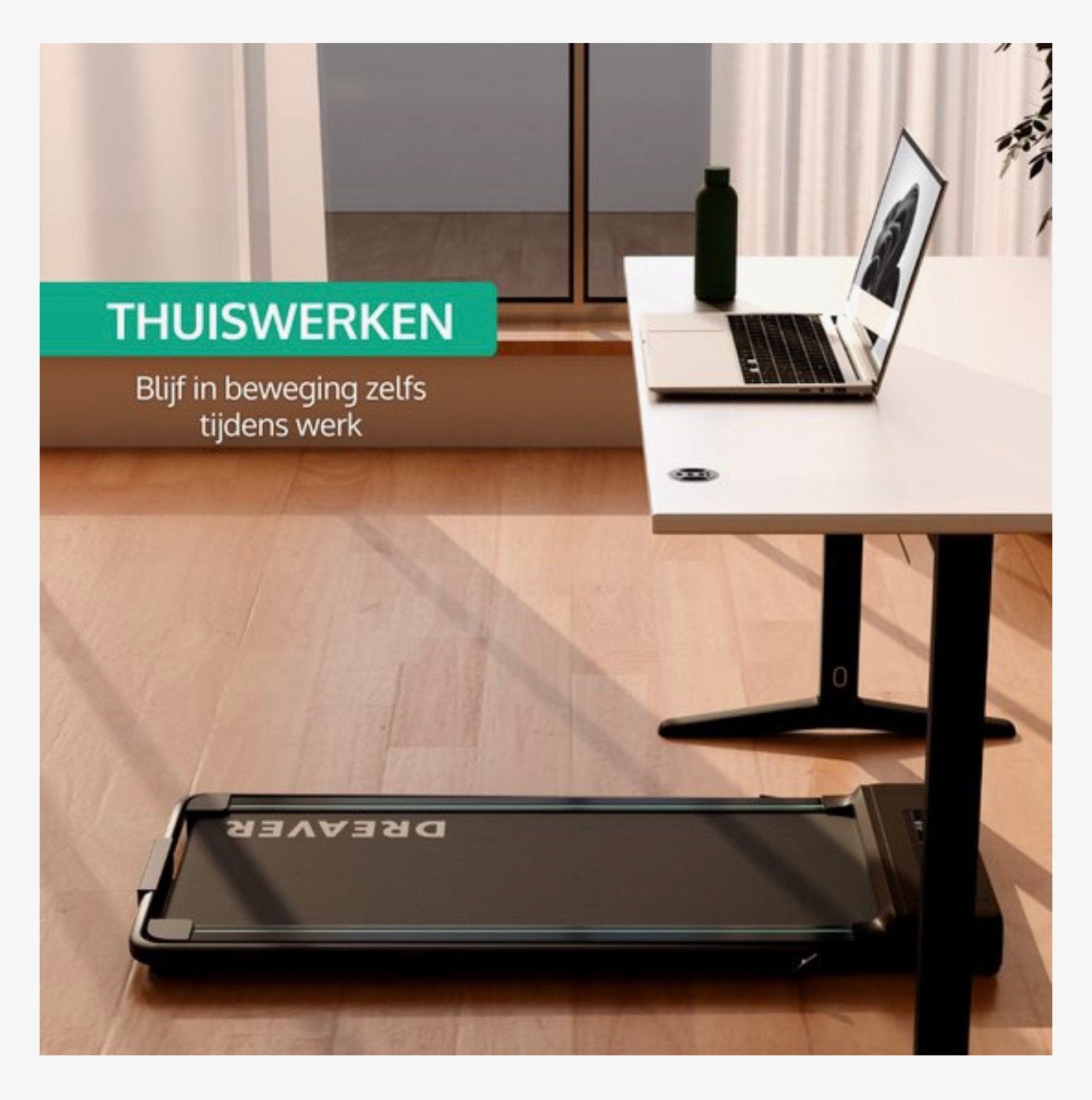 Dreaver S310 Loopband 1-6 km Walking pad Elektrisch NIEUW, Ophalen, Nieuw, Loopband