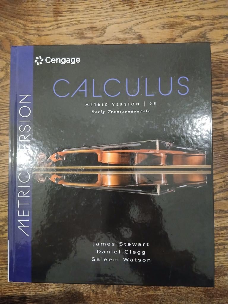 Calculus Metric Version 9E - James Stewart, Boeken, Studieboeken en Cursussen, Ophalen of Verzenden, WO, Zo goed als nieuw, James Stewart, Daniel Clegg, Saleem Watson