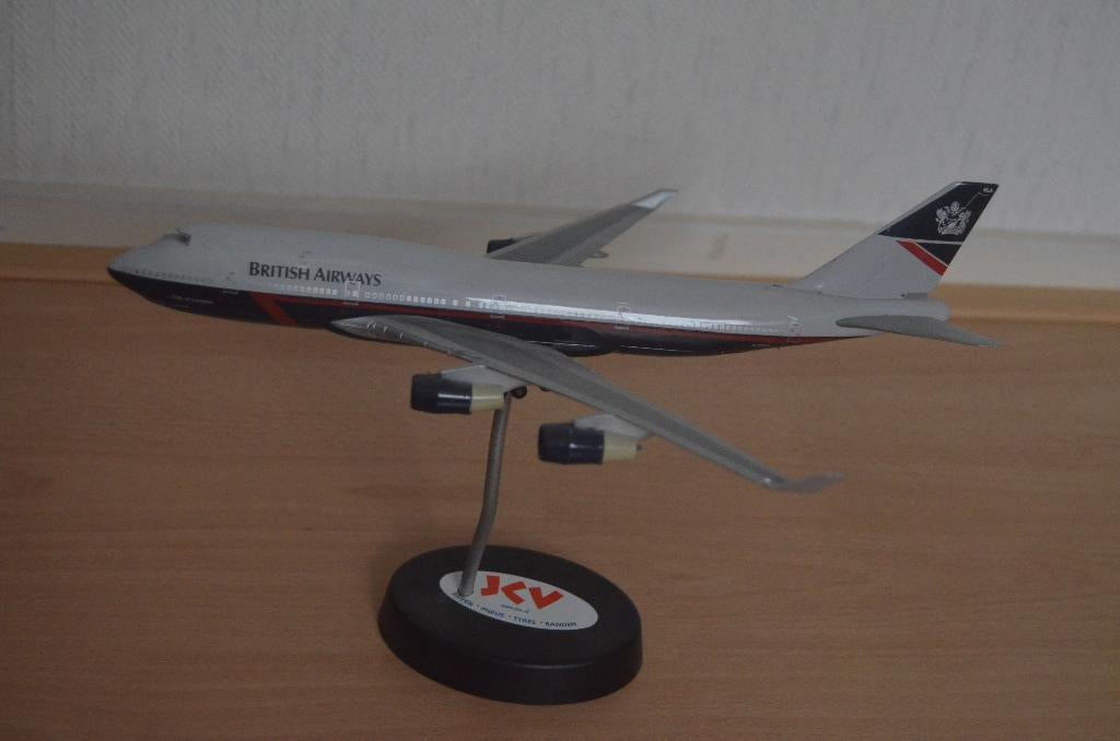 Model vliegtuig G-BNLA City of Londen (metaal), Verzamelen, Ophalen, Zo goed als nieuw, Schaalmodel