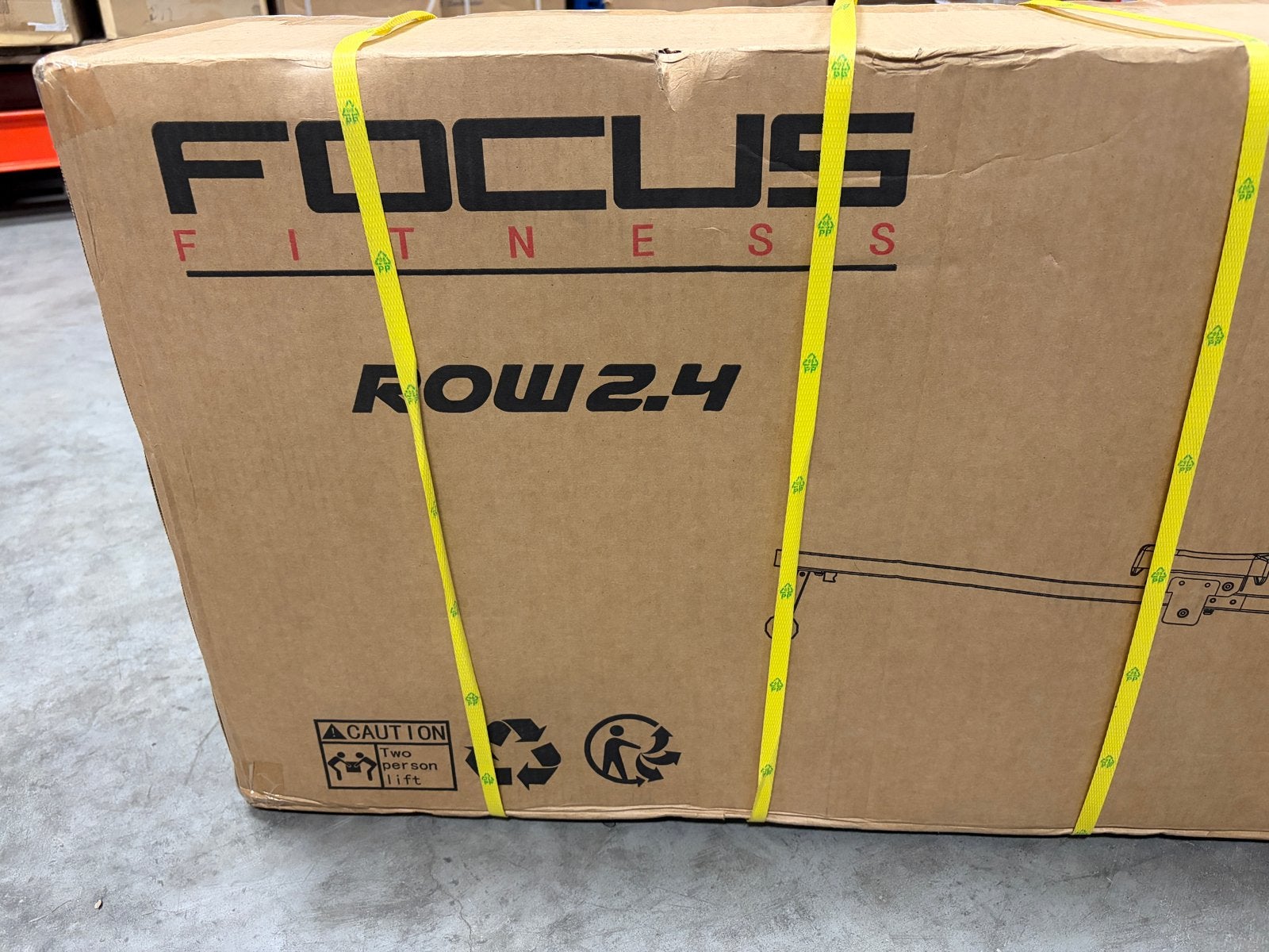 Focus Fitness Row 2.4 Roeitrainer - Nieuw in doos, Ophalen, Heierkerkweg 1 5928 RM Venlo, Betersport B.V., Marketplaces@betersport.nl