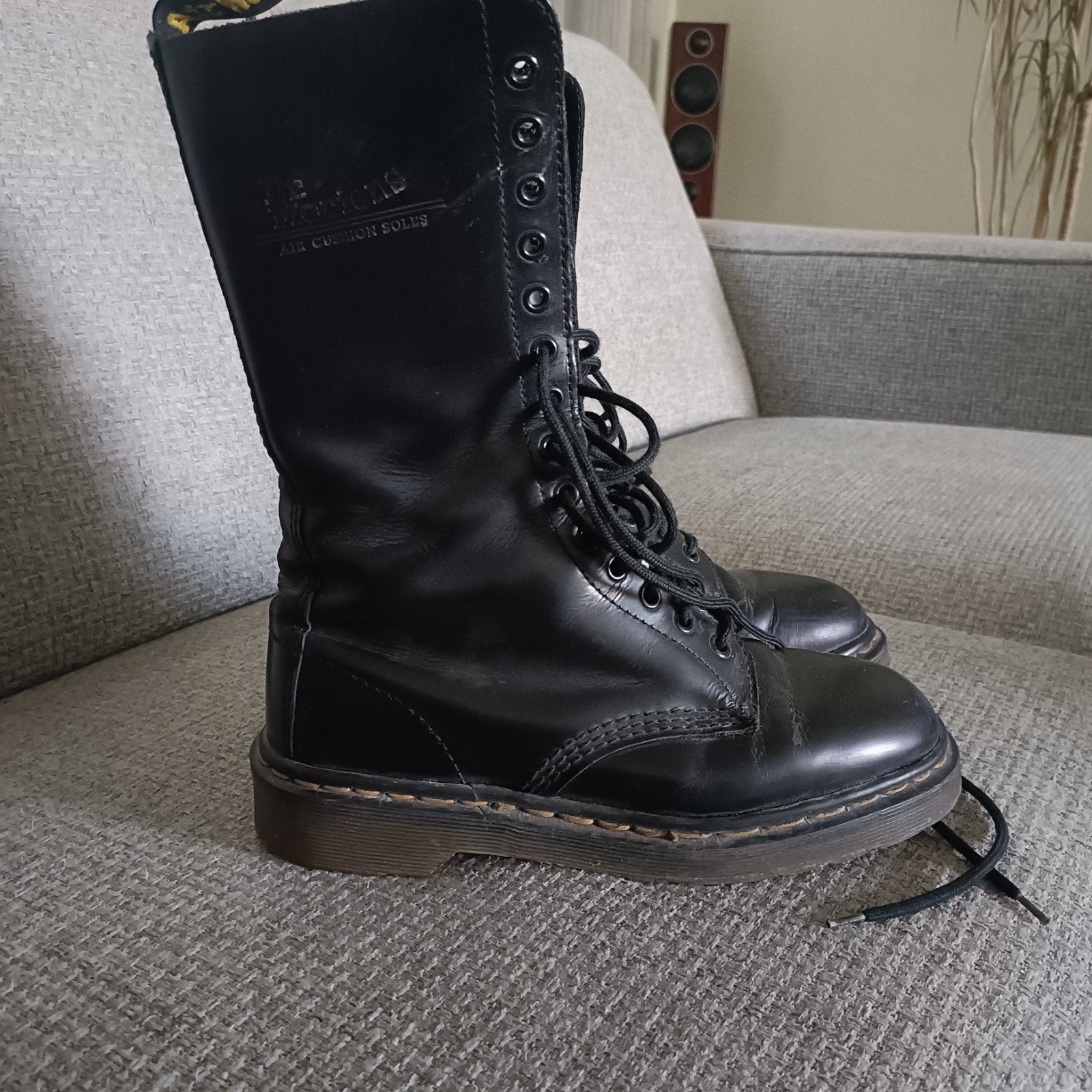 Dr. Martens 1914 veterlaarzen maat 40, Hoge laarzen, Zwart, Ophalen of Verzenden, Dr. Martens