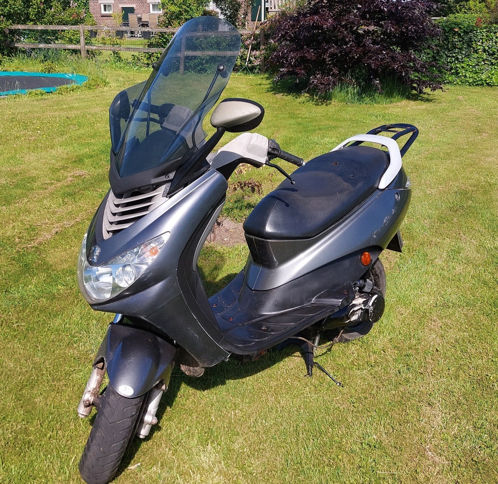 Peugeot Elystar Scooter, Ophalen, Gebruikt