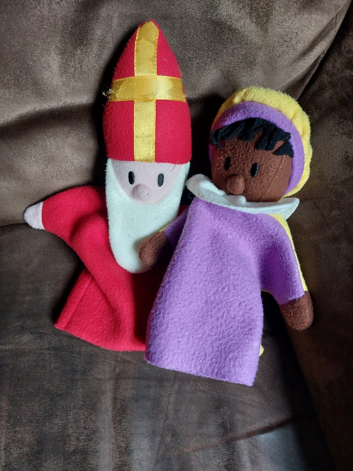 Sinterklaas en Piet handpoppen Hema, Ophalen of Verzenden