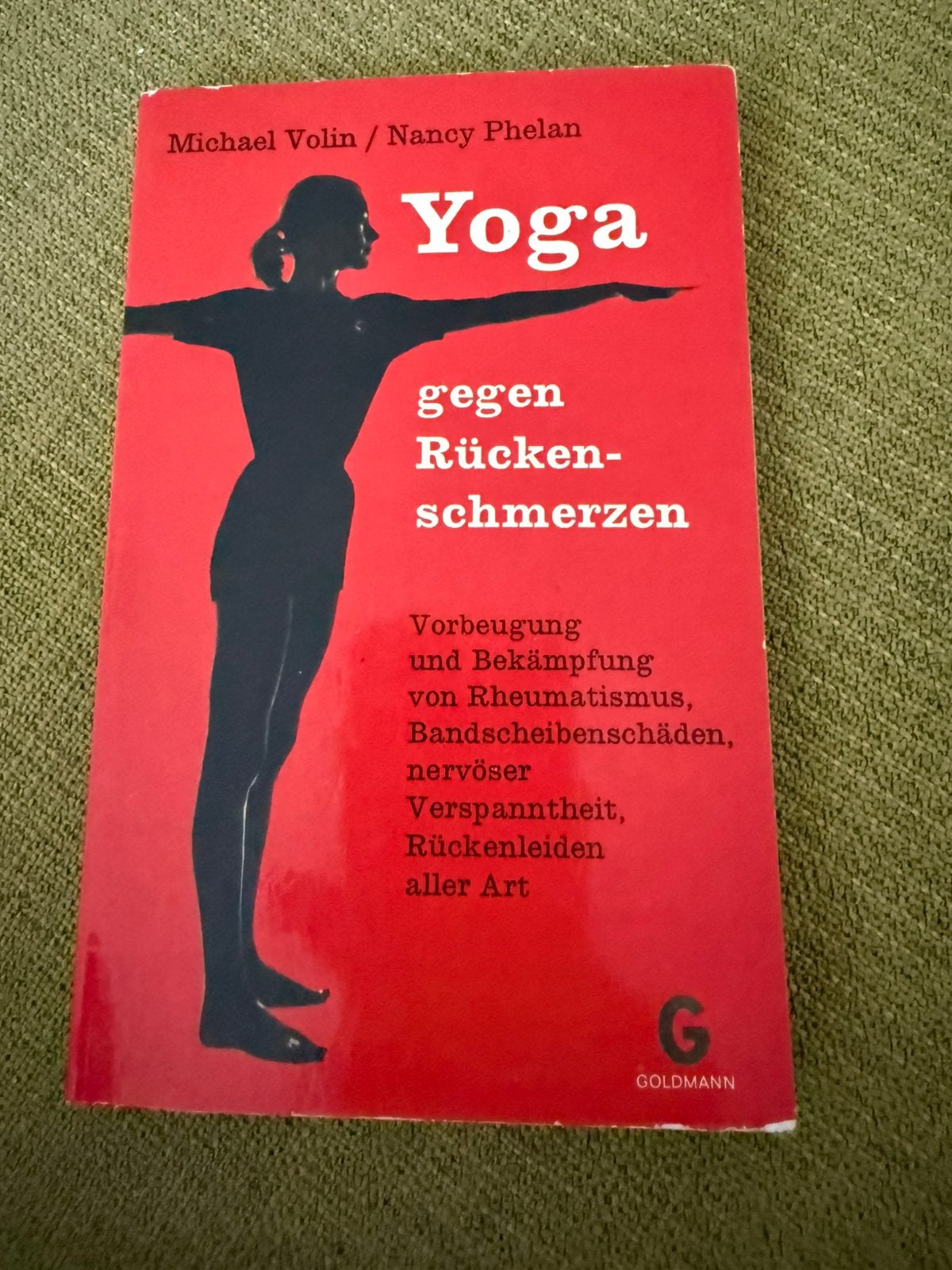 Yoga gegen rűcken schnerzen, Boeken, Ophalen of Verzenden, Zo goed als nieuw, Meditatie of Yoga, Instructieboek