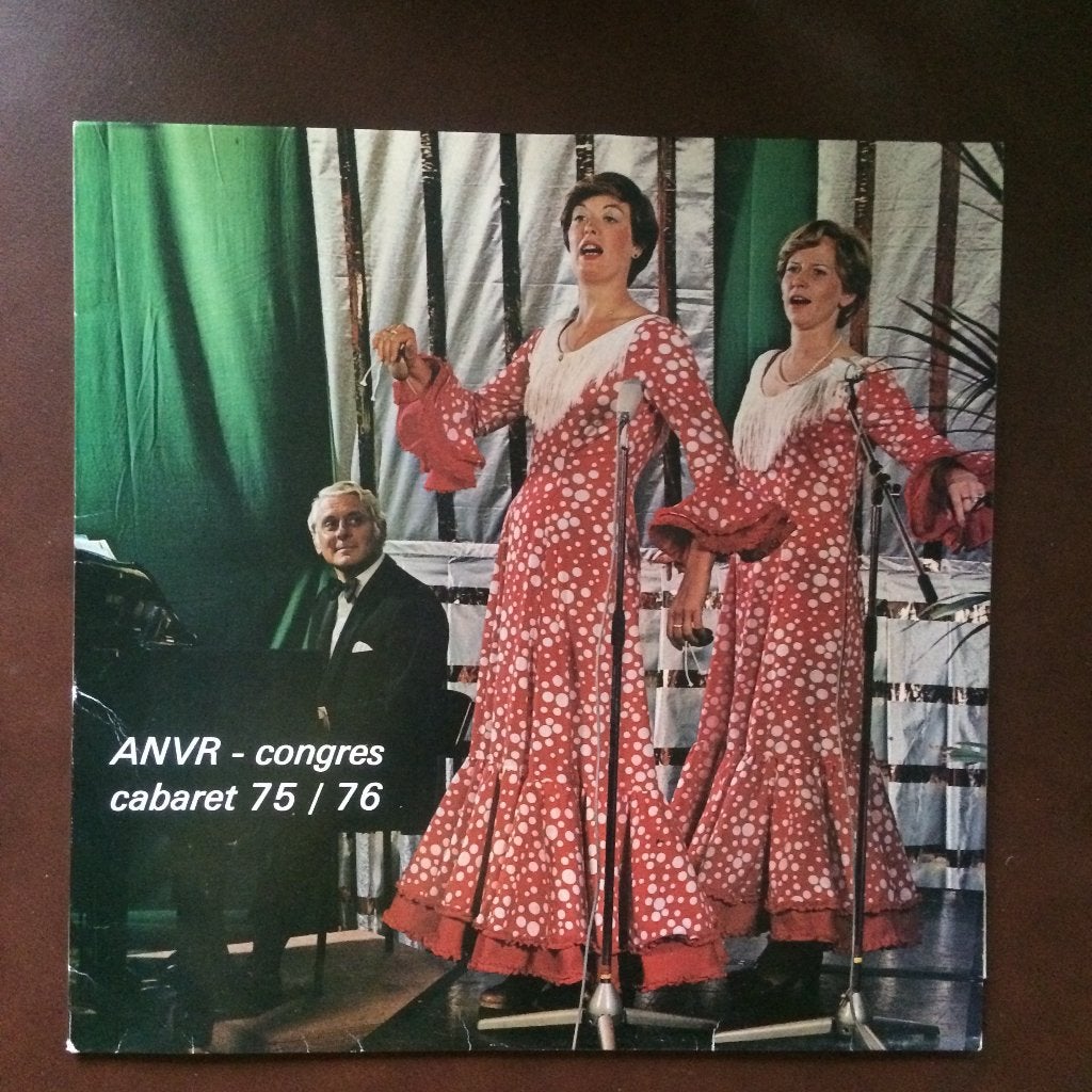 LP ANVR Congres - Cabaret 75/76, LP, Gebruikt, Fotohoes, Cabaret of Kleinkunst