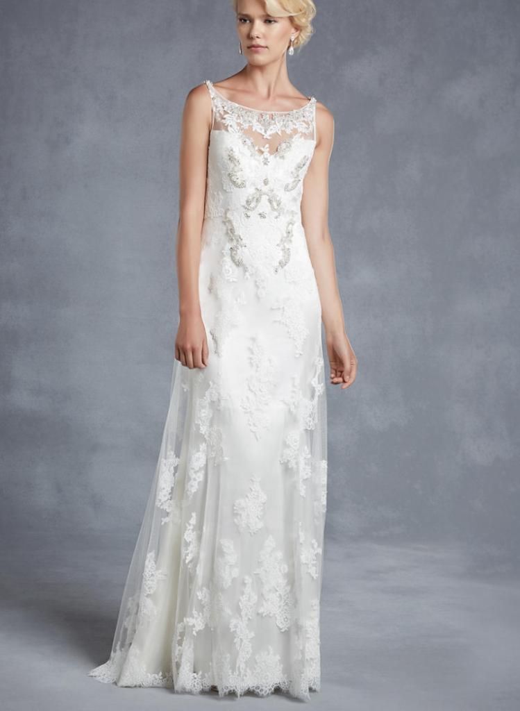Trouwjurk mt 38 Enzoani nieuw, Trouwjurk, Wit, Nieuw, Ophalen of Verzenden