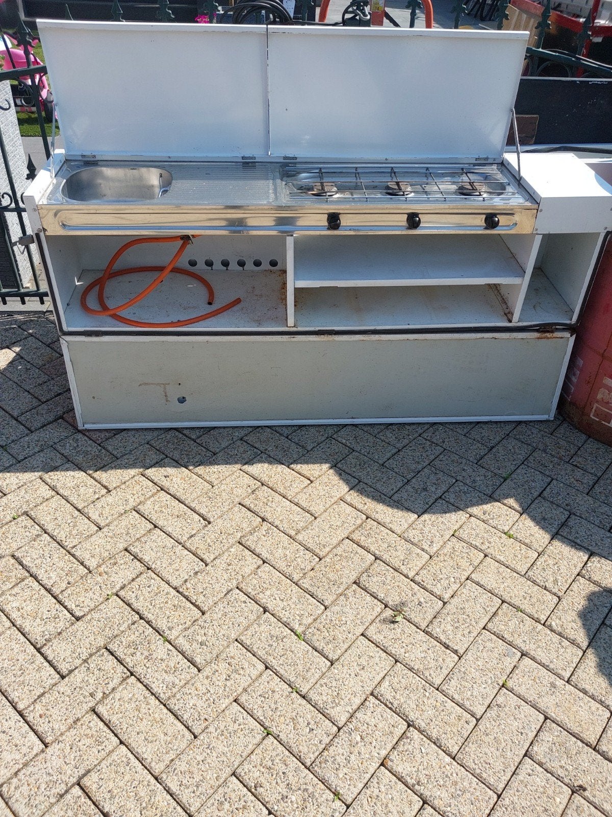 buiten keuken, Ophalen, Gebruikt