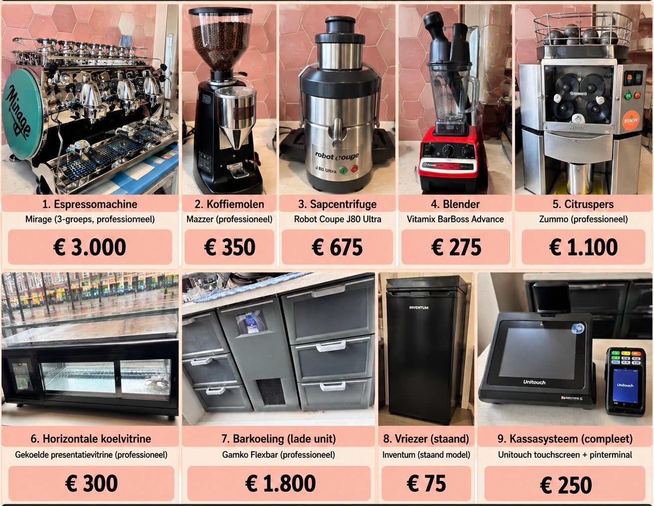 Complete Horeca Apparatuur Set - Professioneel
