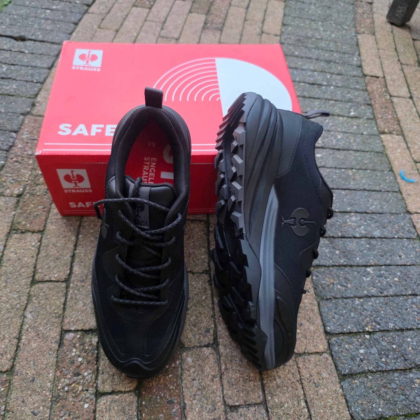 Engelbert Strauss S6 Harlem Low – Maat 44 – Nieuw, Zwart, Nieuw, Werkschoenen, Ophalen