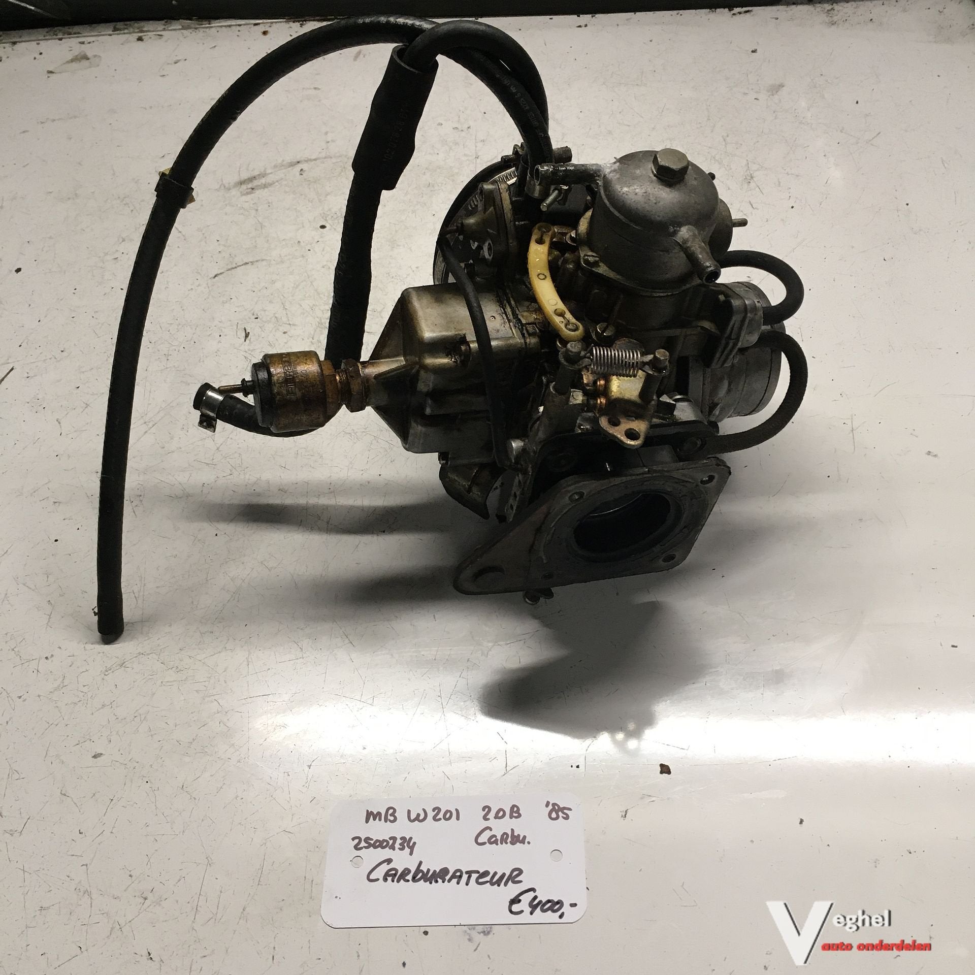Mercedes W201 2.0 Benzine 1985      Carburateur, Gebruikt, -, -, Ophalen of Verzenden