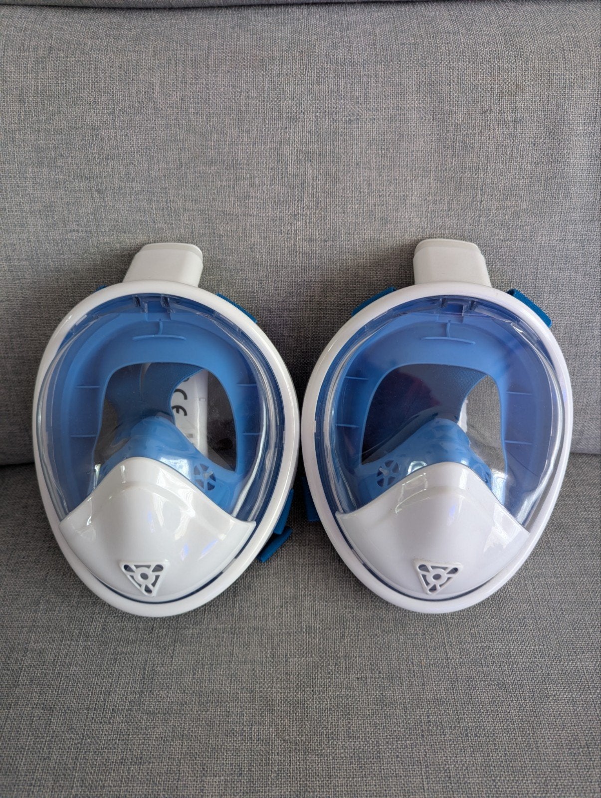 Duikmasker Snorkelmasker Full Face XS Masker Kind, Ophalen of Verzenden, Zo goed als nieuw, Snorkelmasker