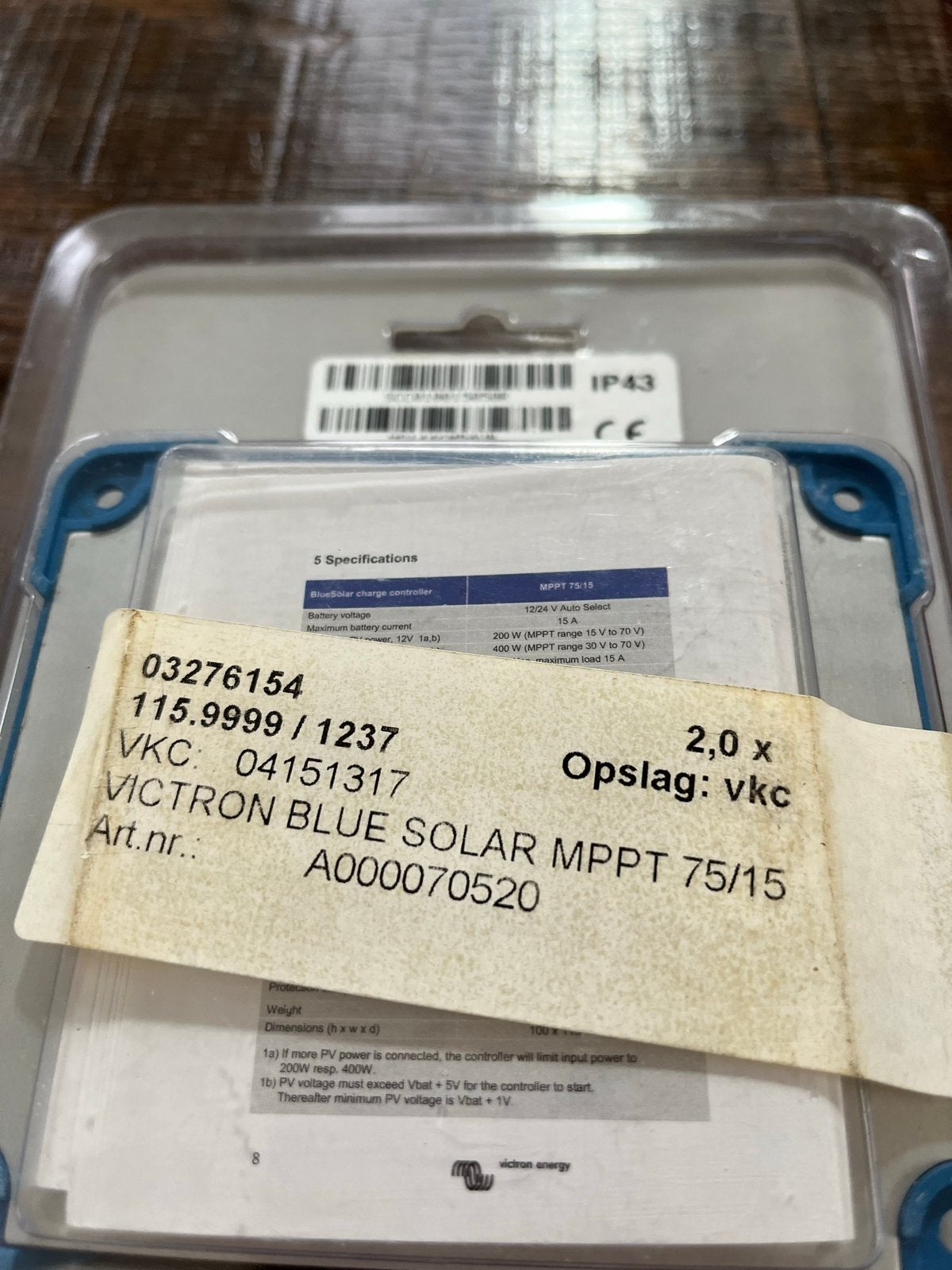 Victron BlueSolar MPPT 75/15 Laadregelaar Nieuw, Ophalen of Verzenden, Nieuw