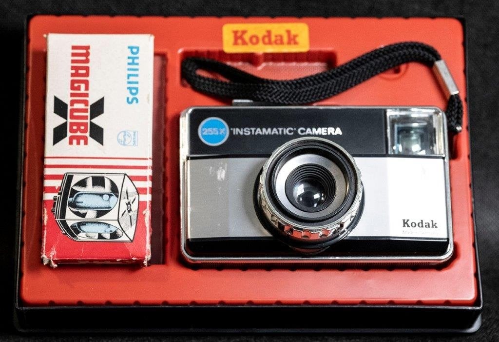 Vintage Kodak Instamatic camera, Audio, Tv en Foto, Fotocamera's Analoog, Ophalen of Verzenden, Zo goed als nieuw, Compact, Kodak