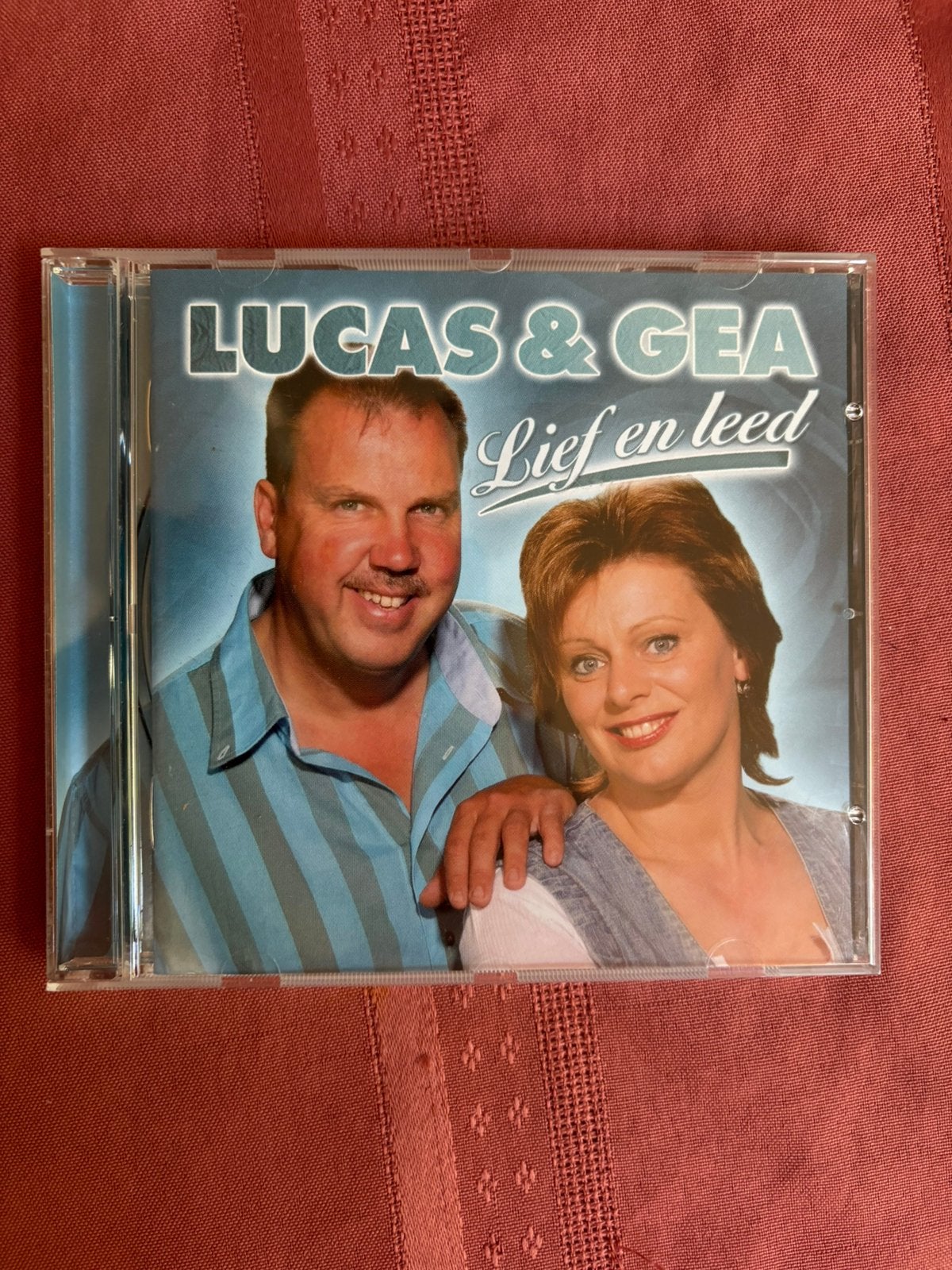 Lucas & Gea - Lief en Leed, Verzenden, Gebruikt, Levenslied of Smartlap, Verzamelalbum