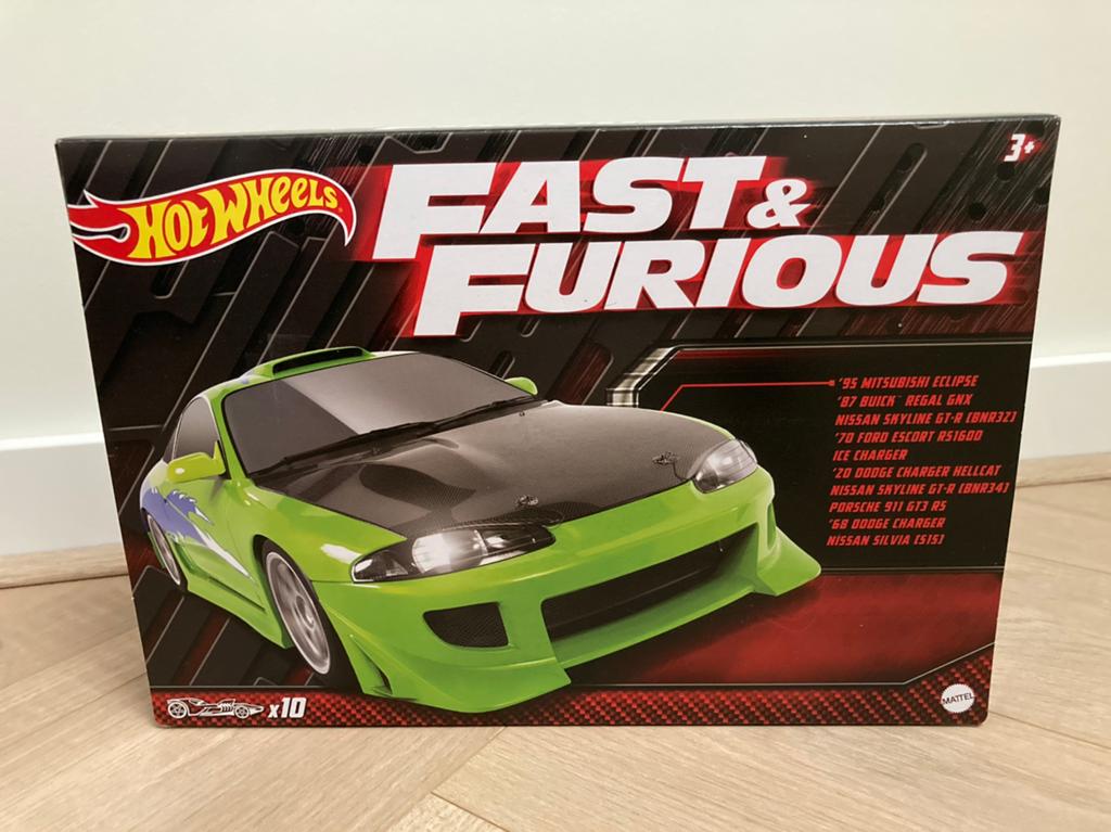 Hot Wheels Fast & Furious 10-pack HNT21, Ophalen of Verzenden, Nieuw, Auto