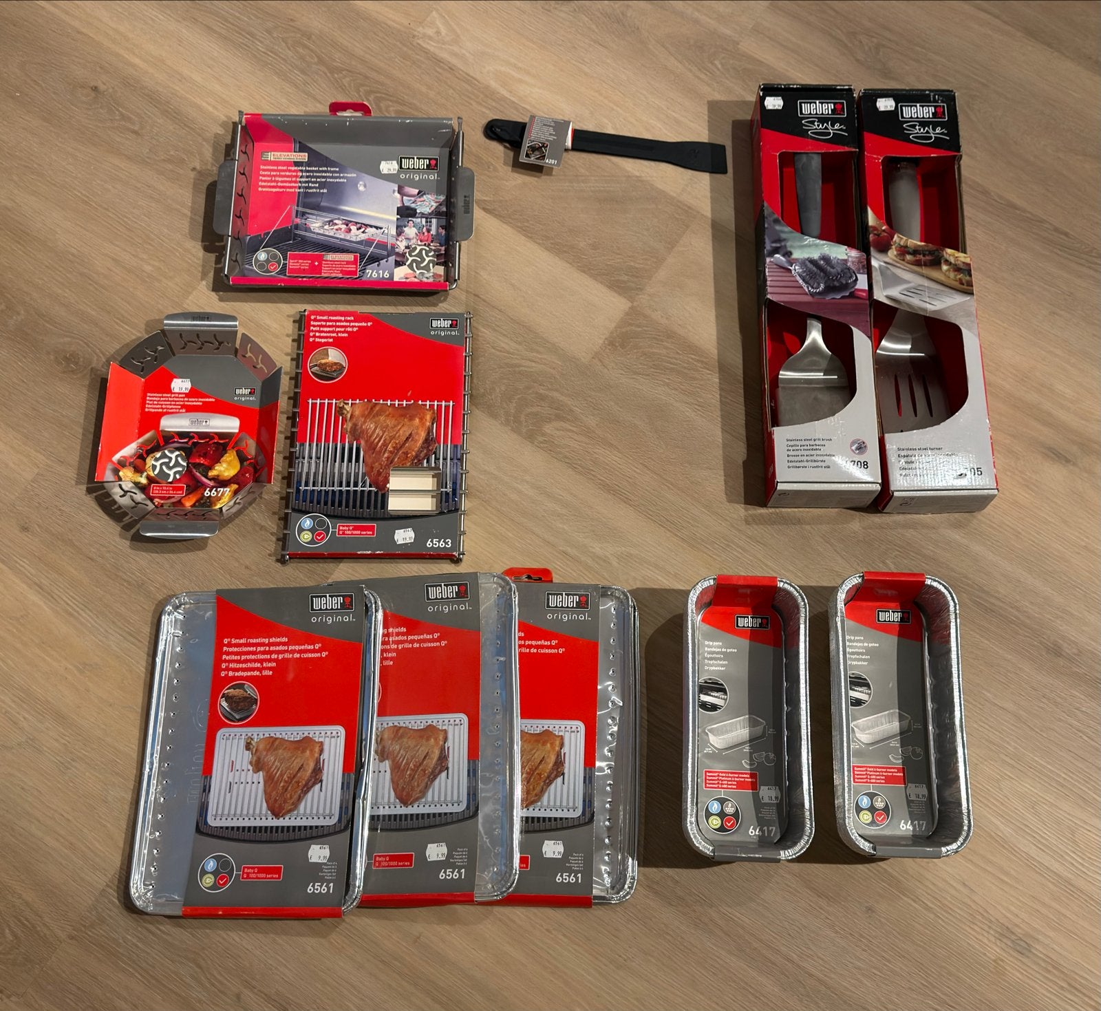 Weber BBQ accessoires set - nieuw, Ophalen of Verzenden, Nieuw
