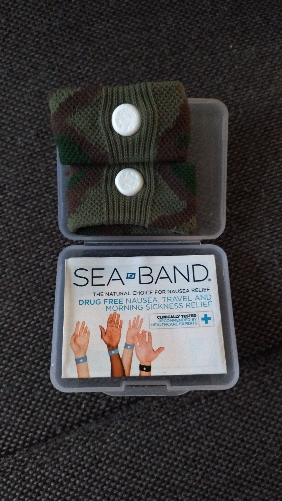 Sea-Band polsbandjes tegen misselijkheid (kind), Ophalen, Nieuw