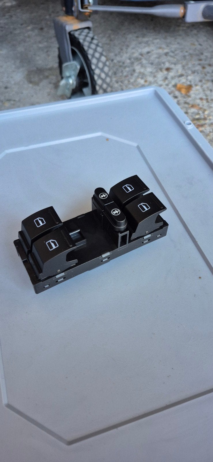 Raamschakelaar bestuurdersdeur Seat Alhambra / VW Sharan 7N, Ophalen of Verzenden, Nieuw, Seat