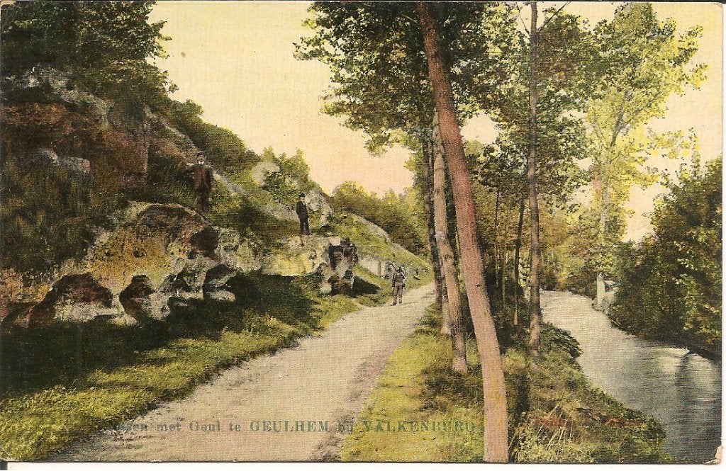 Oude ansichtkaart Geulhem bij Valkenburg, Limburg, Ophalen of Verzenden, Voor 1920, Gelopen, Limburg